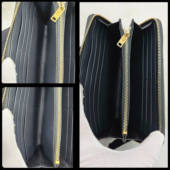 Saint Laurent  Cassandre Matelassé Zip Around Wallet - Picture 15 of 17